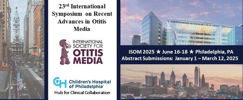 23rd International Symposium on Recent Advances in Otitis Media
