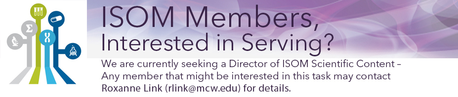 Director of ISOM Scientific Content Banner